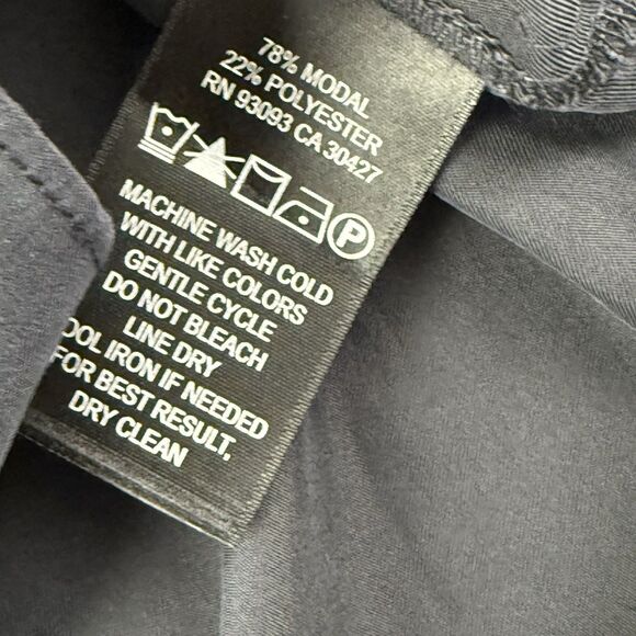 NEW NIC+ZOE Sleeveless V Neck Top Women Size XL Navy Blue Washed Midnight - Picture 6 of 9